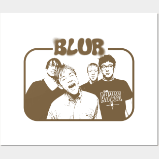 blur - retro vintage Posters and Art